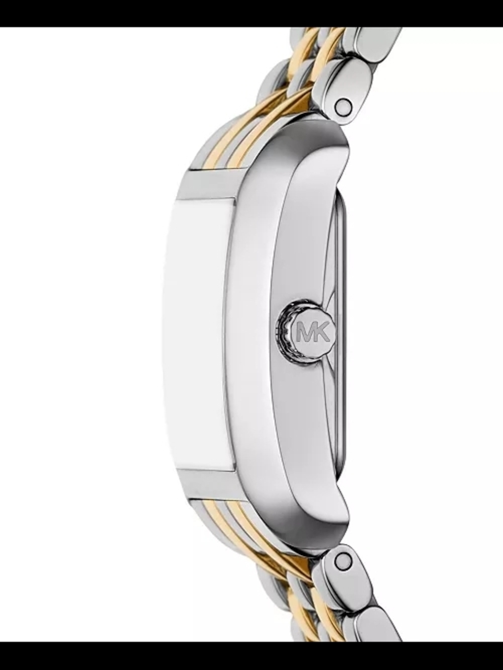 Michael Kors Two-Tone Gold and Silver Wrap Bracelet Watch - Picture 2 of 5